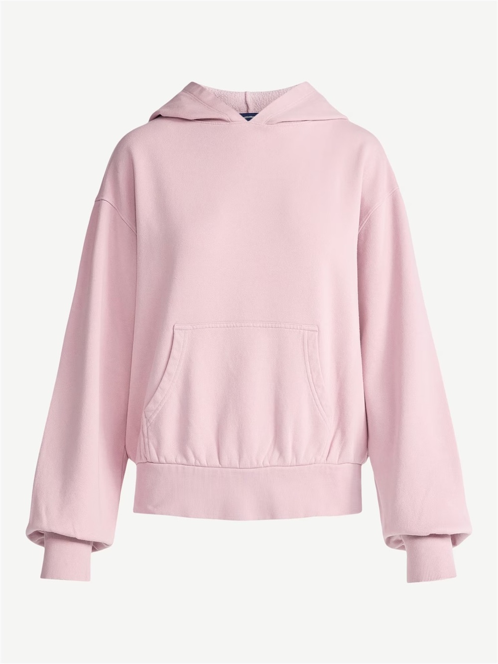 Scoop | Mineral Washed Oversized Cropped Hoodie